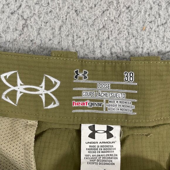 Under Armour Convertible Pants Men 38x30  Hiking Outdoor Ripstop Cargo - Picture 4 of 11